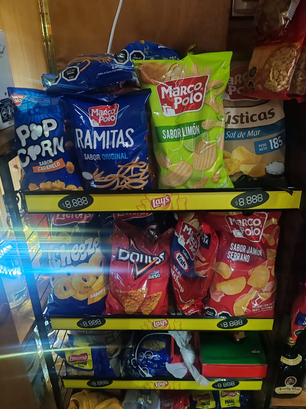 Variedad de Snacks